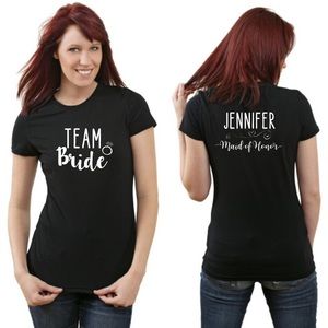 Team Bride 👰- Maid Of Honor T-shirt